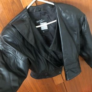 Vintage leather jacket